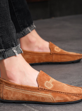 Men wearproof shoes big size loafers Flat Shoe轻耐磨男鞋大码