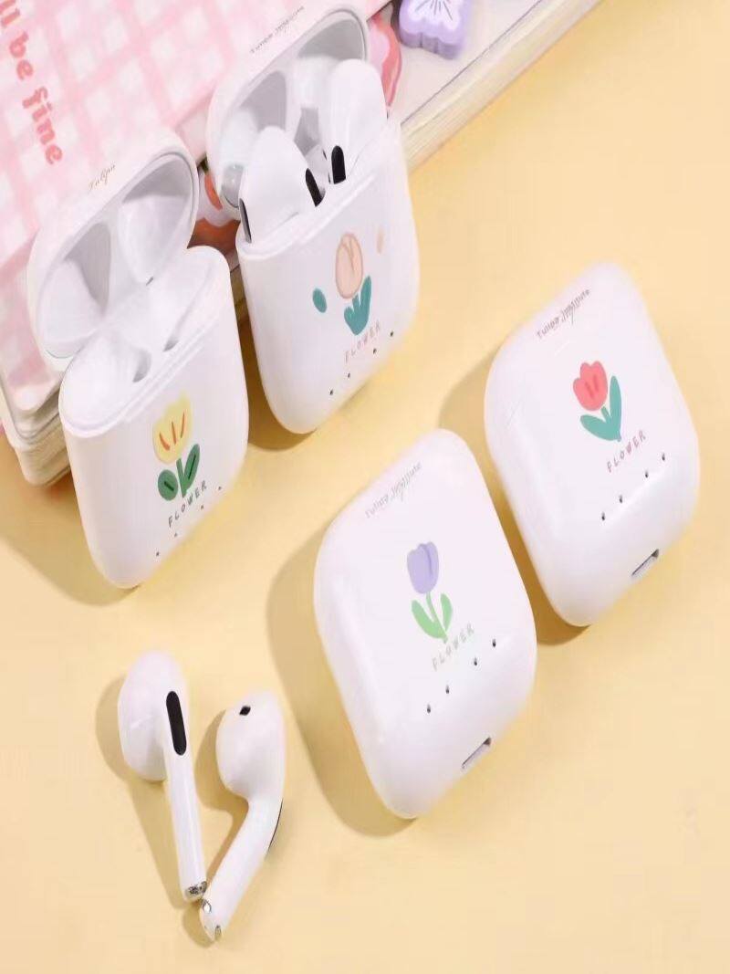 earsir郁金香真无线智能蓝牙耳机tws-75双耳带麦运动耳塞式5