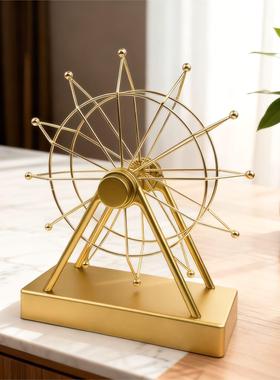 北欧创意个性永动机摆件
