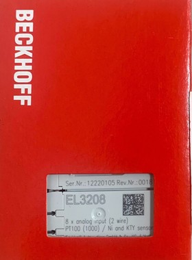 倍福BECkH0FF，EL3208，值拍。