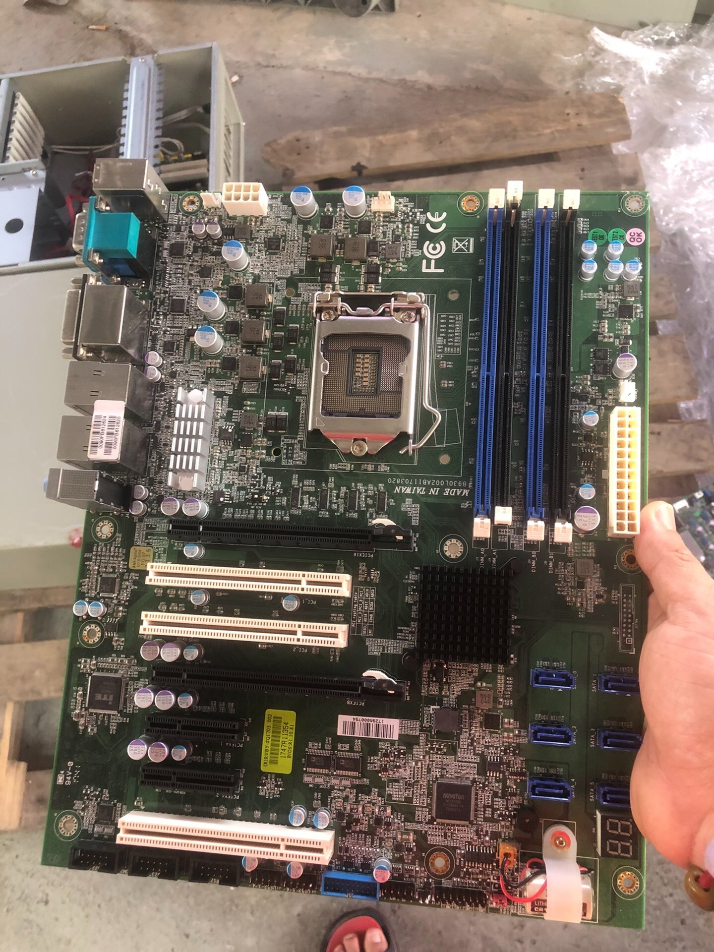 瑞传 RUBY-SQ1703 工业设备主板 成色充新功能一切议价