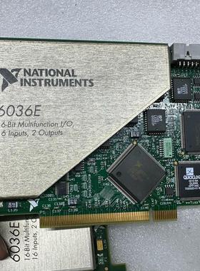 美国国家仪器，PCI-6036E.拆机产品，NIMAX自检O