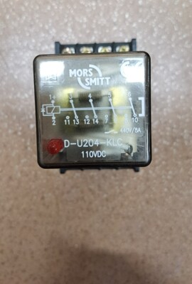 MORSSMITT  D-U204-KLC 110VDC
