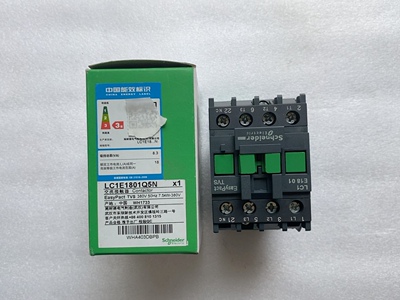 施耐德接触器LC1E1801Q5N
