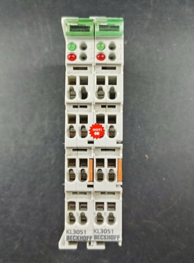 二手拆机倍福模块  KL3051  实物拍摄，成色漂亮，功能议价