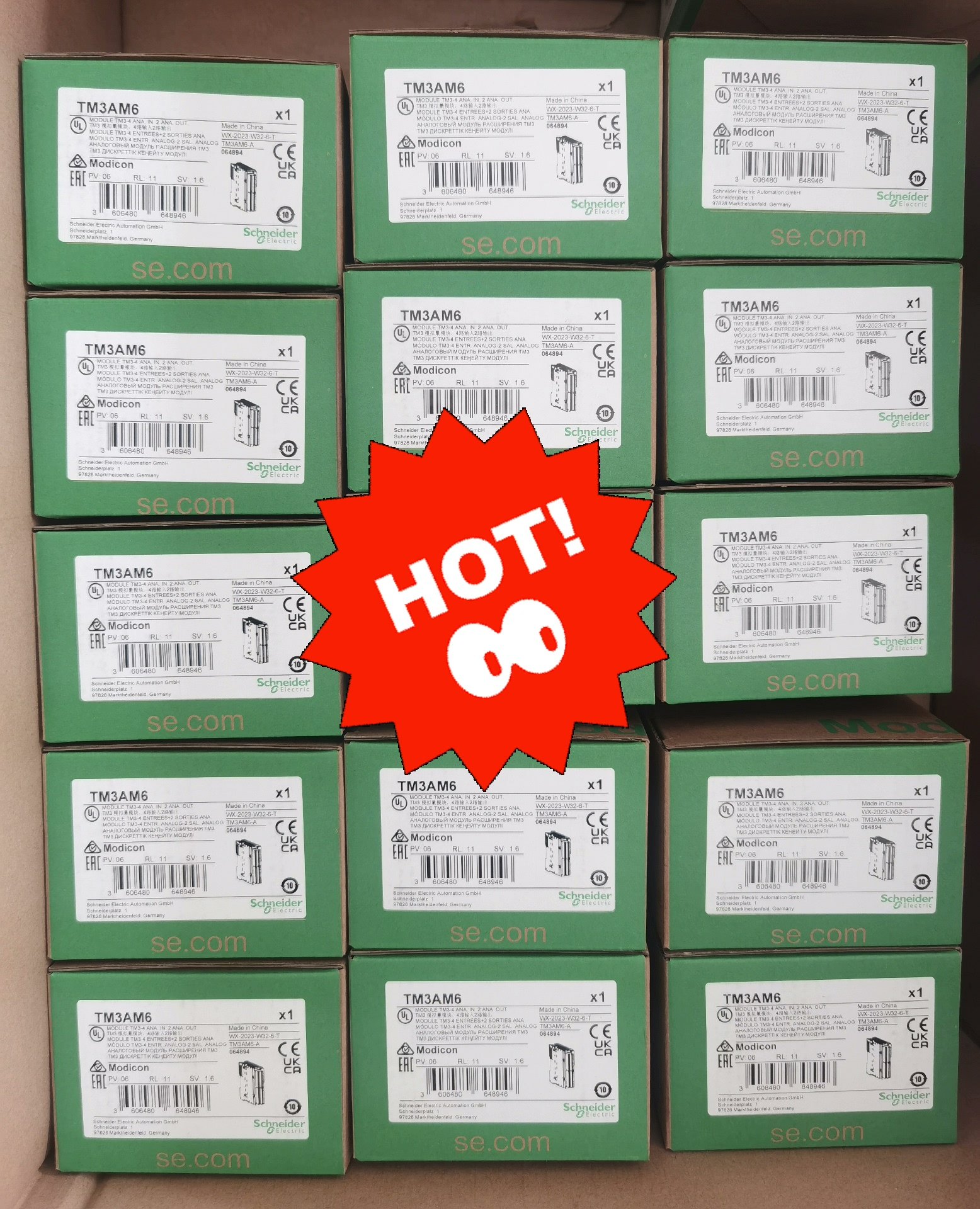 施耐德TM3模块 TM3AM6 全新原装正品