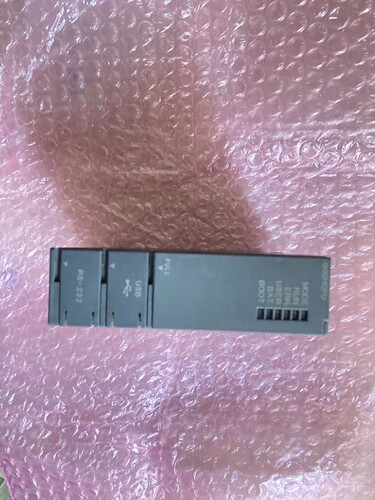 三菱Q02HCPU模块；性能良好；实物拍图。