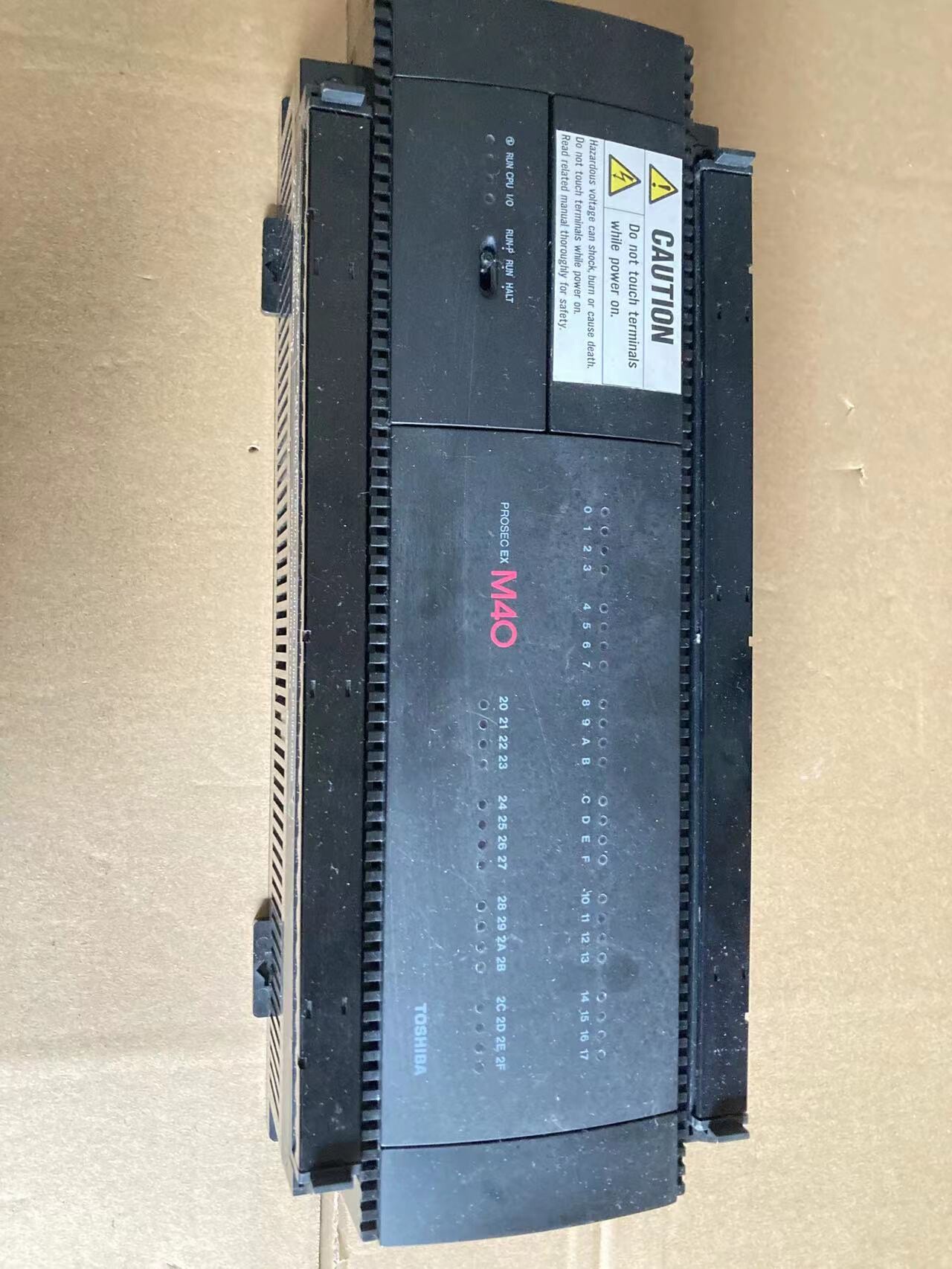 东芝PLC模块 M40 EX10M40DR5 停电报警，这种