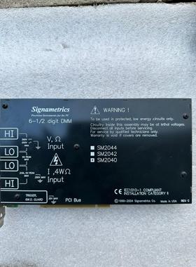 Signametrics PCI digit DMM SM2