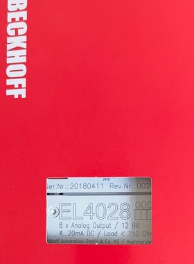 倍福BECKH0FF，EL4028，议价销售。