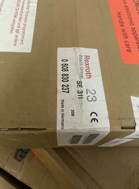 Rexroth 力士乐 SE311 0608830237 全