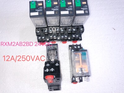 原装全新施耐德继电器RXM2AB2BD 24VDC