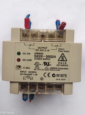 欧姆龙开关电源 S82K-05024