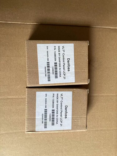 全新原装丹佛斯变频器操作面板 LCP21；132B0254；