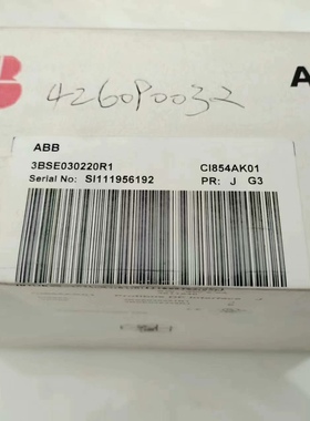 ABB模块，型号CI854AK01，CI854A，3BSE0