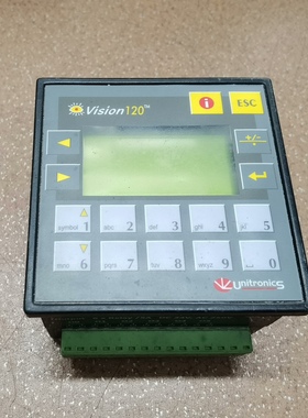 UNITRONICS Vision120 成色如图，塑料外壳