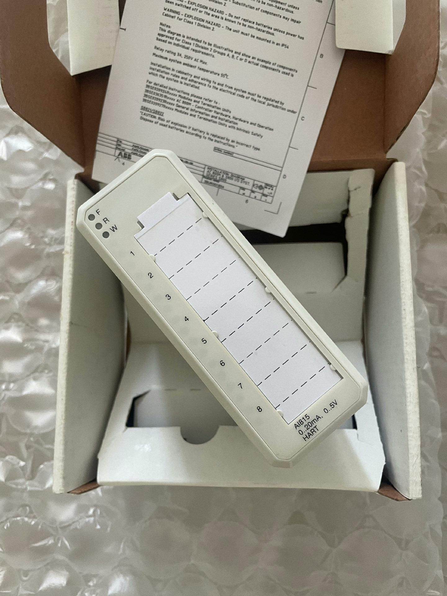 ABB模块，型号AI815，成色几乎全新，功能完好。