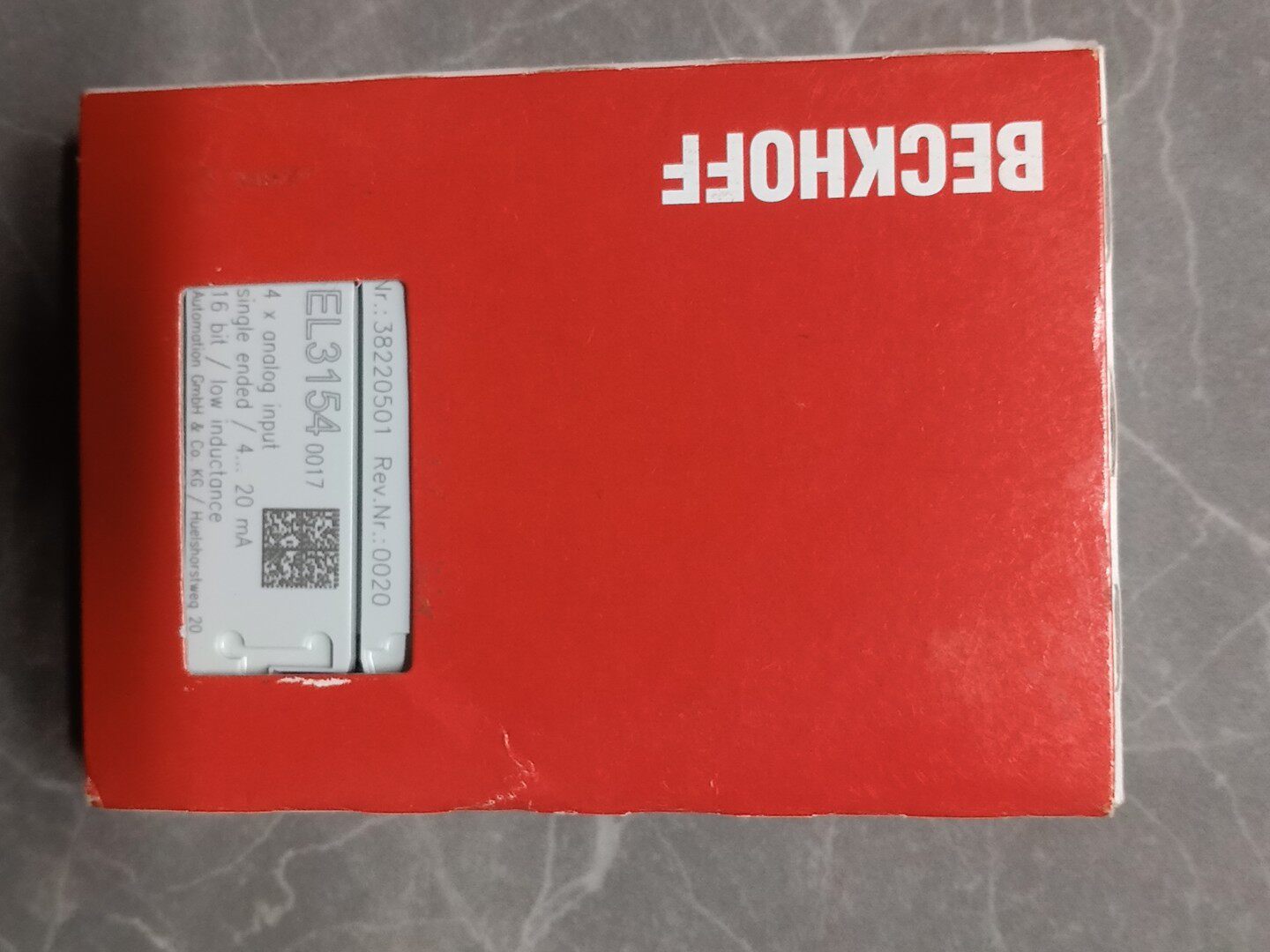 议价！倍福beckhoff 模块EL3154 全新原装正品   未