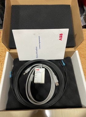 RUSB-02 全新ABB DDCS通讯适配器，数据电缆线和议价