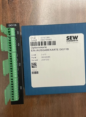 DIO11B 全新SEW变频器MDX61系列选件卡，全新带包议价