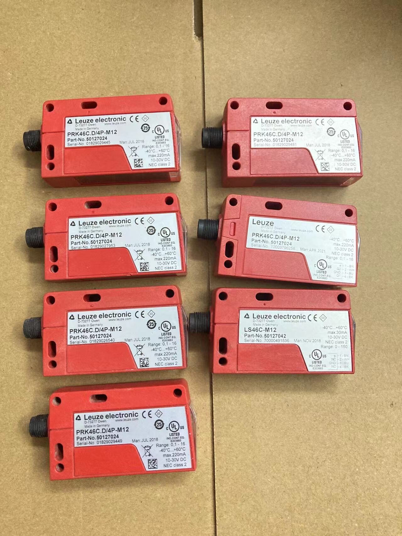 工程剩余；基本全新劳易测PRK46C.D/4P-M12；货号