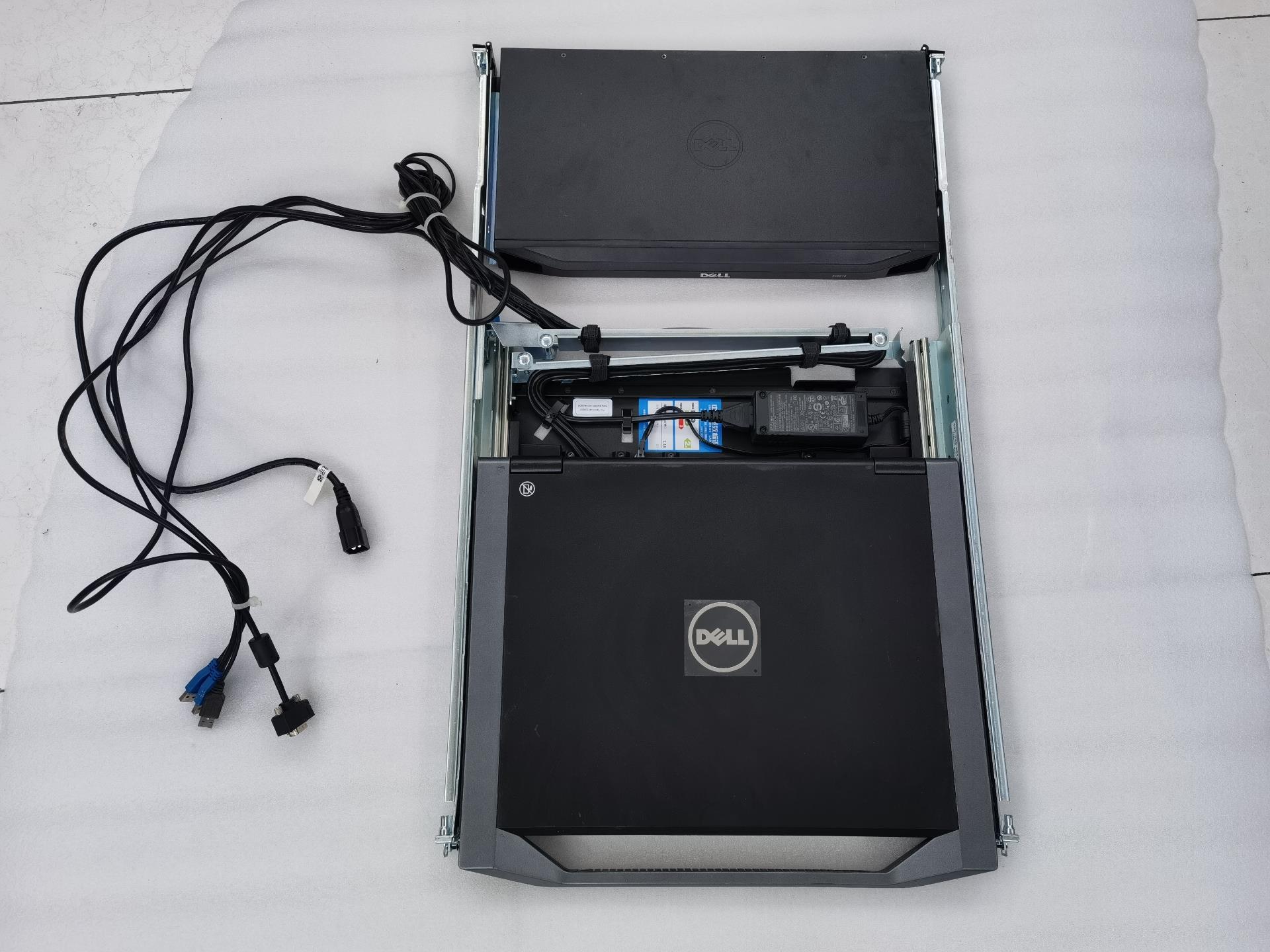 Dell 1U机架式18.5寸LED控制台KMM LED18