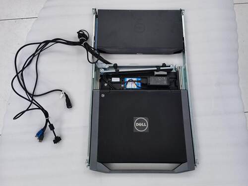 Dell 1U机架式18.5寸LED控制台KMM LED18