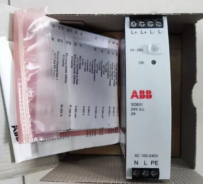 全新ABB电源模块，型号:SD831，订货号：3BSC610