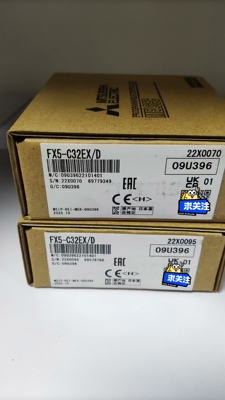 三菱FX5-C32EX/D FX5UC系列用32点扩展I/O