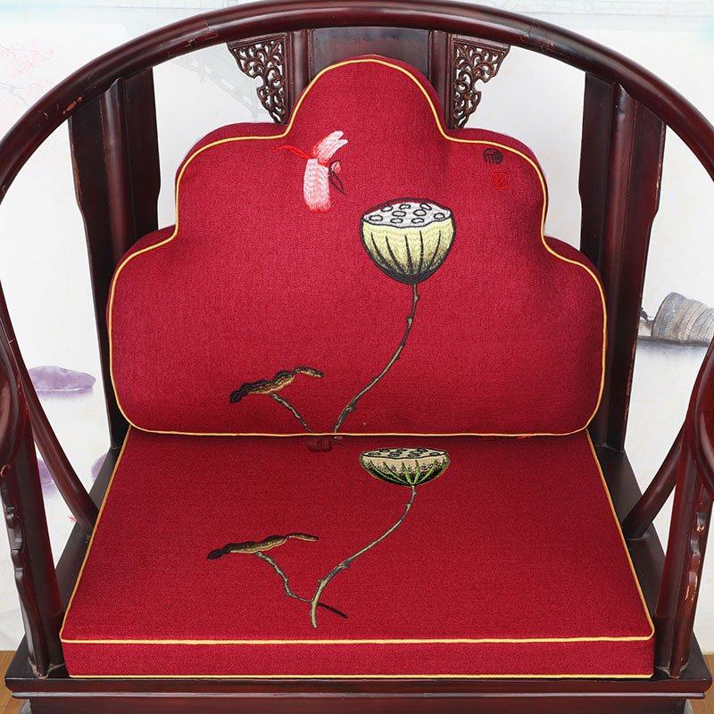 新中式椅垫餐椅实木沙发坐垫红木椅子垫茶桌圈椅茶椅乳胶坐垫,居家布艺,椅垫,淘宝优惠券,粉丝福利购,淘宝优惠卷