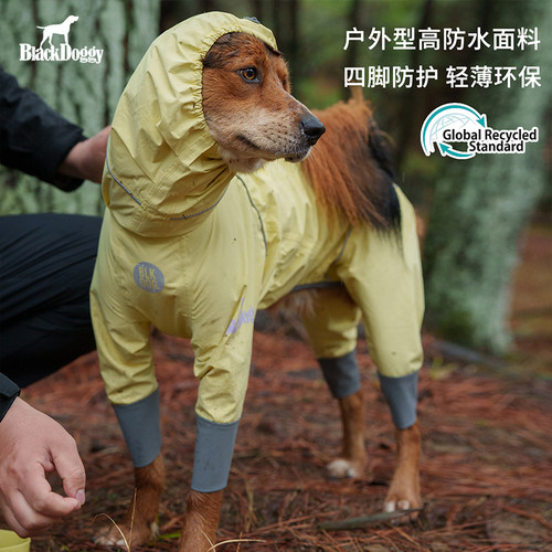 BD户外狗狗雨衣宠物四脚衣26年款