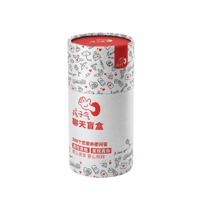 孩子气盲盒情侣恋爱聊天仪式感