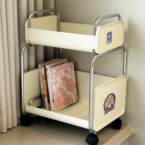 书包置物架可移动小推车书房卧室
