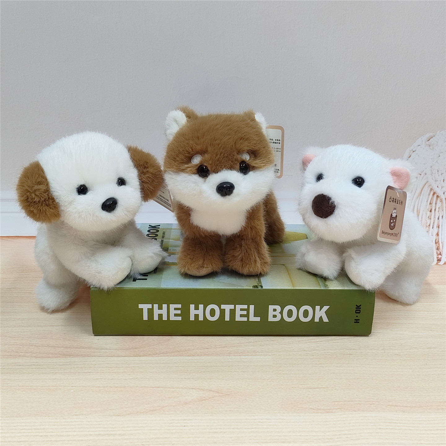 口袋萌宠系列公仔西高地狗狗毛绒