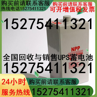 300 耐普蓄电池 NPP2 通讯设备 2V300AH 铅酸免维护电池