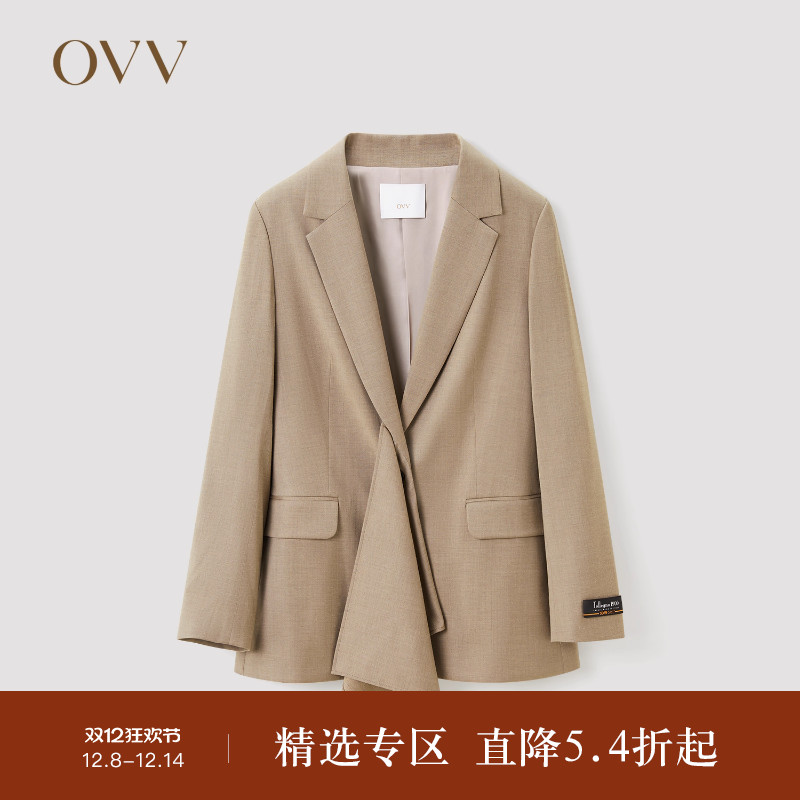 OVV时尚秋冬西服新款女装意大利