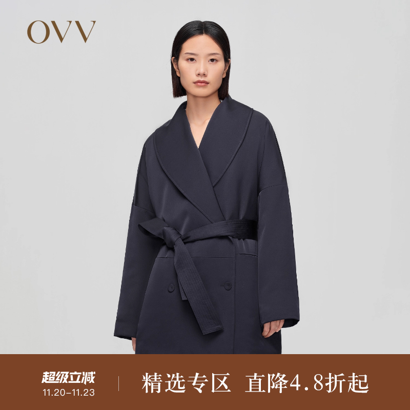OVV秋冬新款女装光泽感