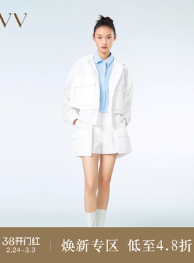 【微风系列】OVV春夏热卖女装可拆卸连帽夹克
