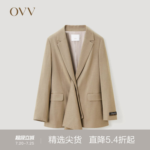 OVV时尚秋冬西服新款女装意大利