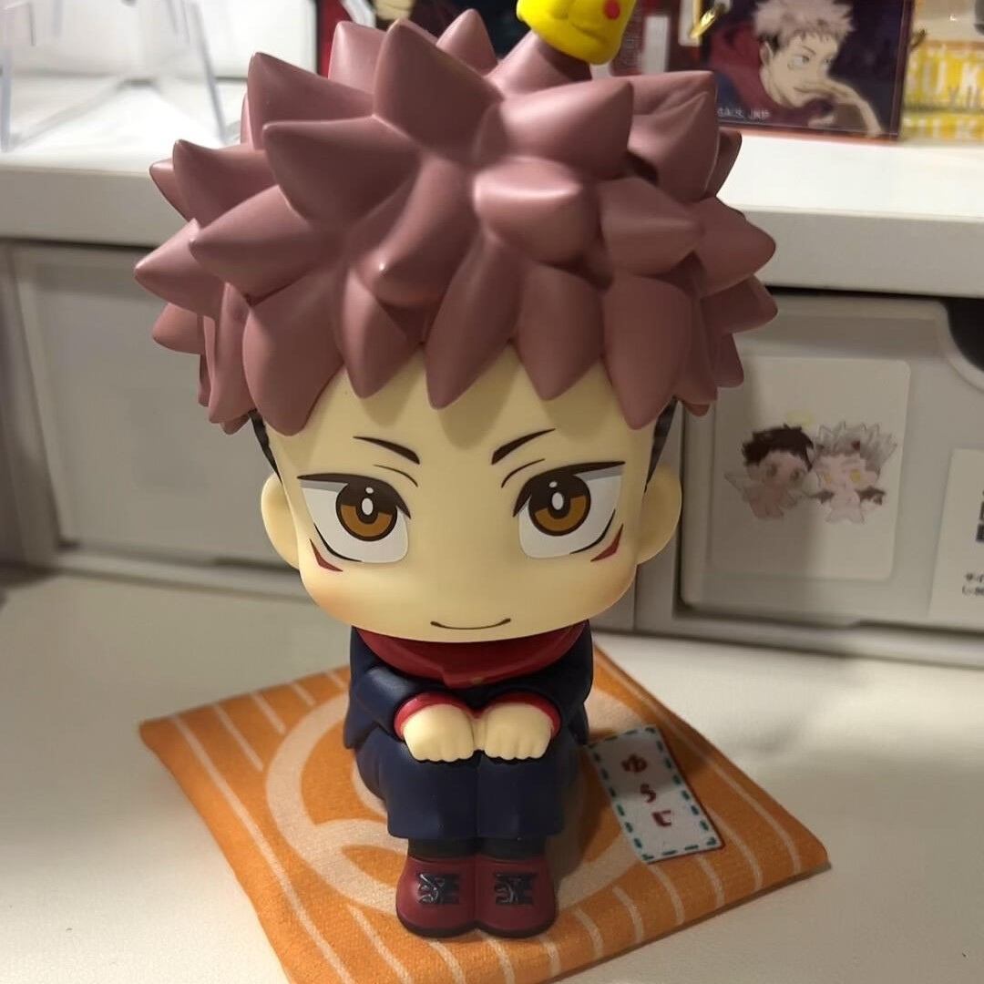 咒术回战虎杖悠仁手办Q版五条悟掌上周边动漫二次元公仔盲盒玩偶