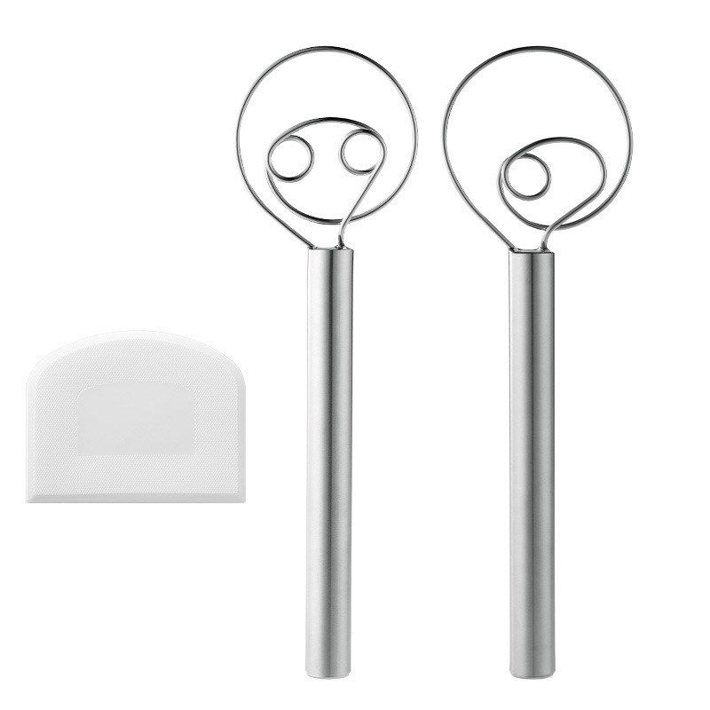 304不锈钢打蛋器套装 打粉器面粉线圈搅拌器打发器搅拌棒厨房工具