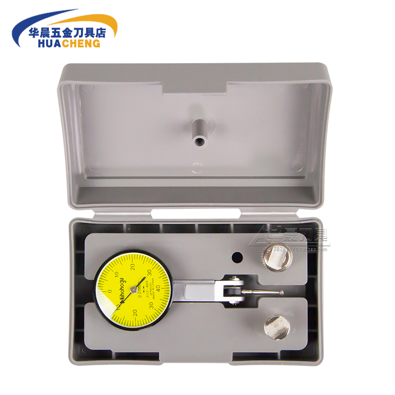 杠杆百分表 百分表头校表 磁性磁力座表头0-0.0N8mm小校表测头0.0