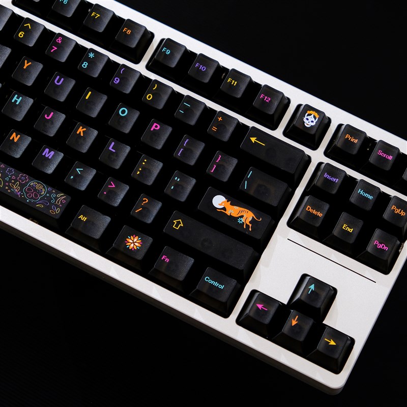 爱菲地下世界主题键帽雾透原厂ABS机械键盘键帽客制化全套
