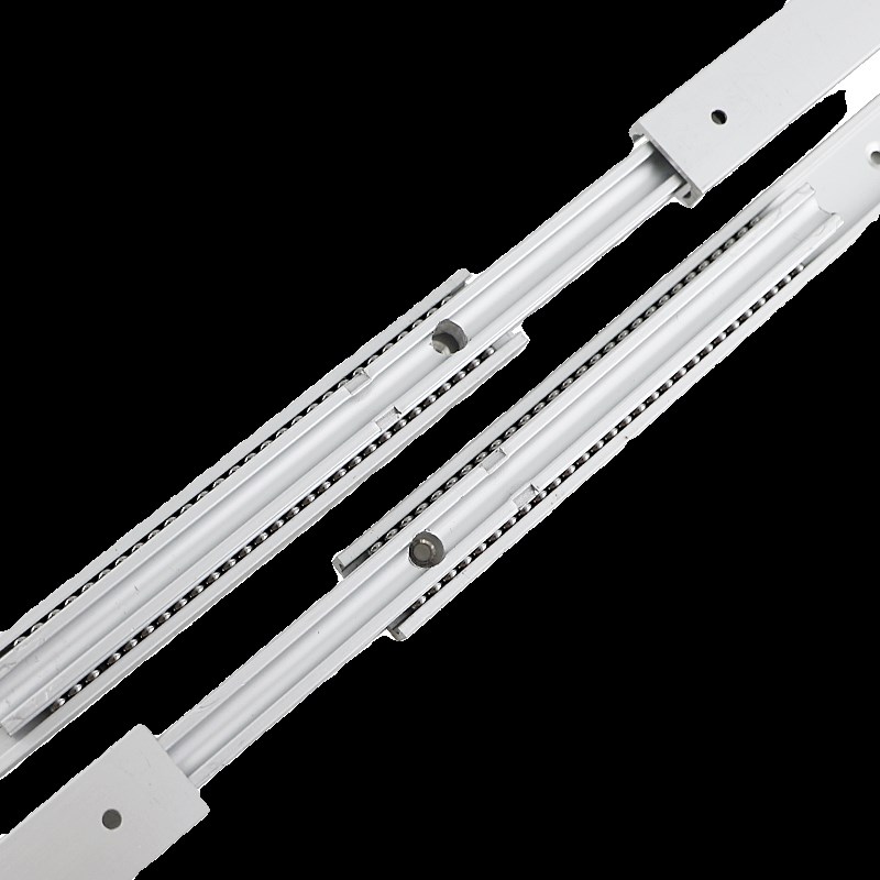 20宽16厚三节铝合金滑轨替代IDA61三H段线性导轨机柜工业轨道SAR3