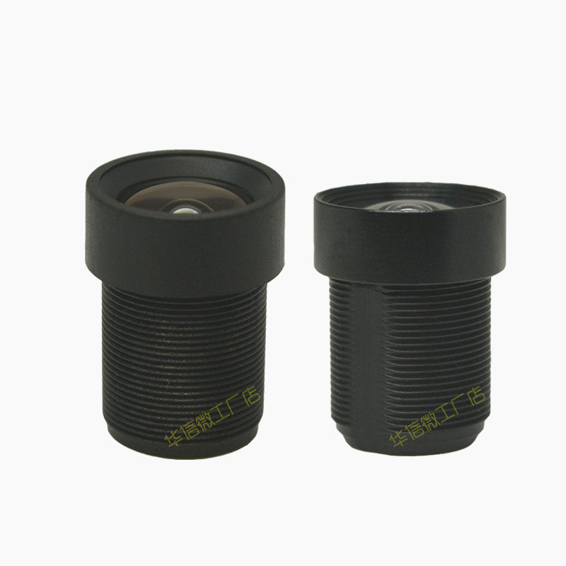 800万纯近远红外窄带850nm广角2.8mm无畸变120度工业相机M12镜头