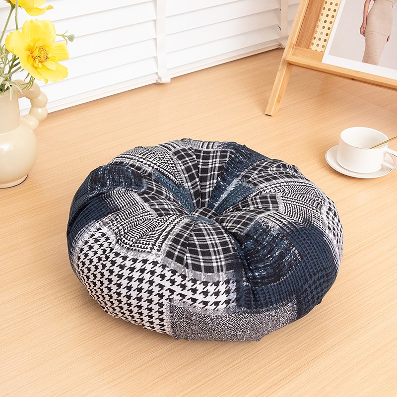 民族风蒲团坐垫打坐o地上沙发抱枕加厚圆形阳台窗台地板榻榻米坐