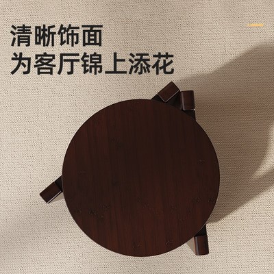 可移动小推车茶几客厅圆桌沙发侧边几H床头迷你置物架家用角几茶