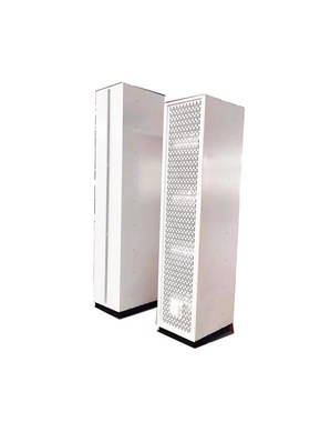 3.6米3.7立式吹远程射流风电热风幕机侧吹射侧OUF流自然热水空米