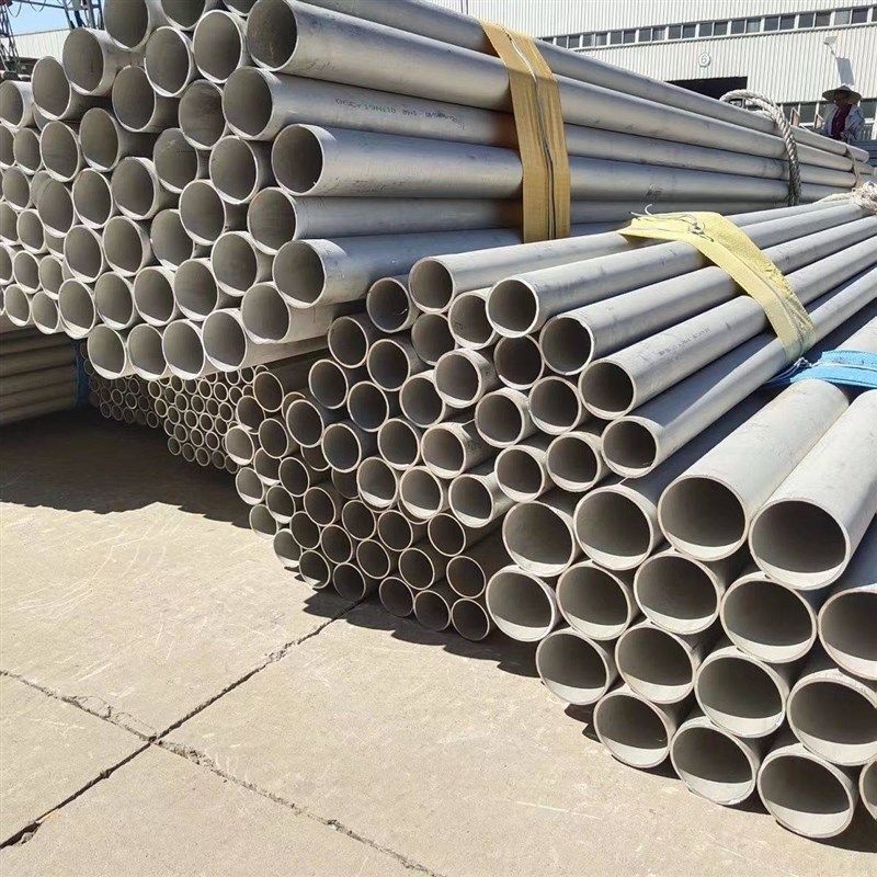 304不锈钢管201不锈钢管大口径圆管空心加厚特厚锯床切割激光打孔