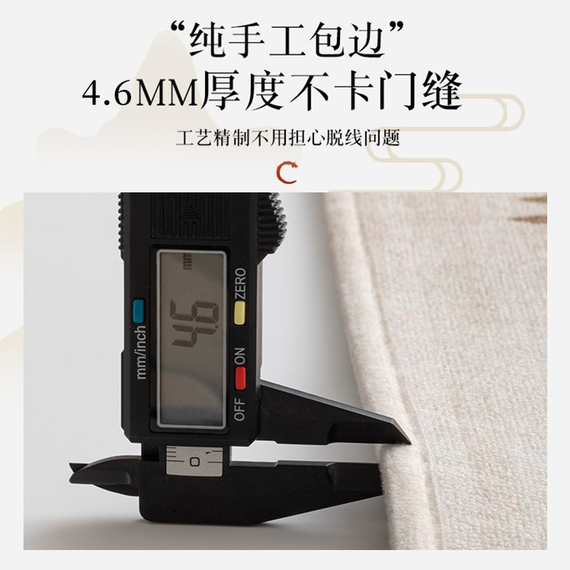 豪宅地垫2024新款入户耐脏防滑垫古典风大门地毯门口脚踏垫可裁剪